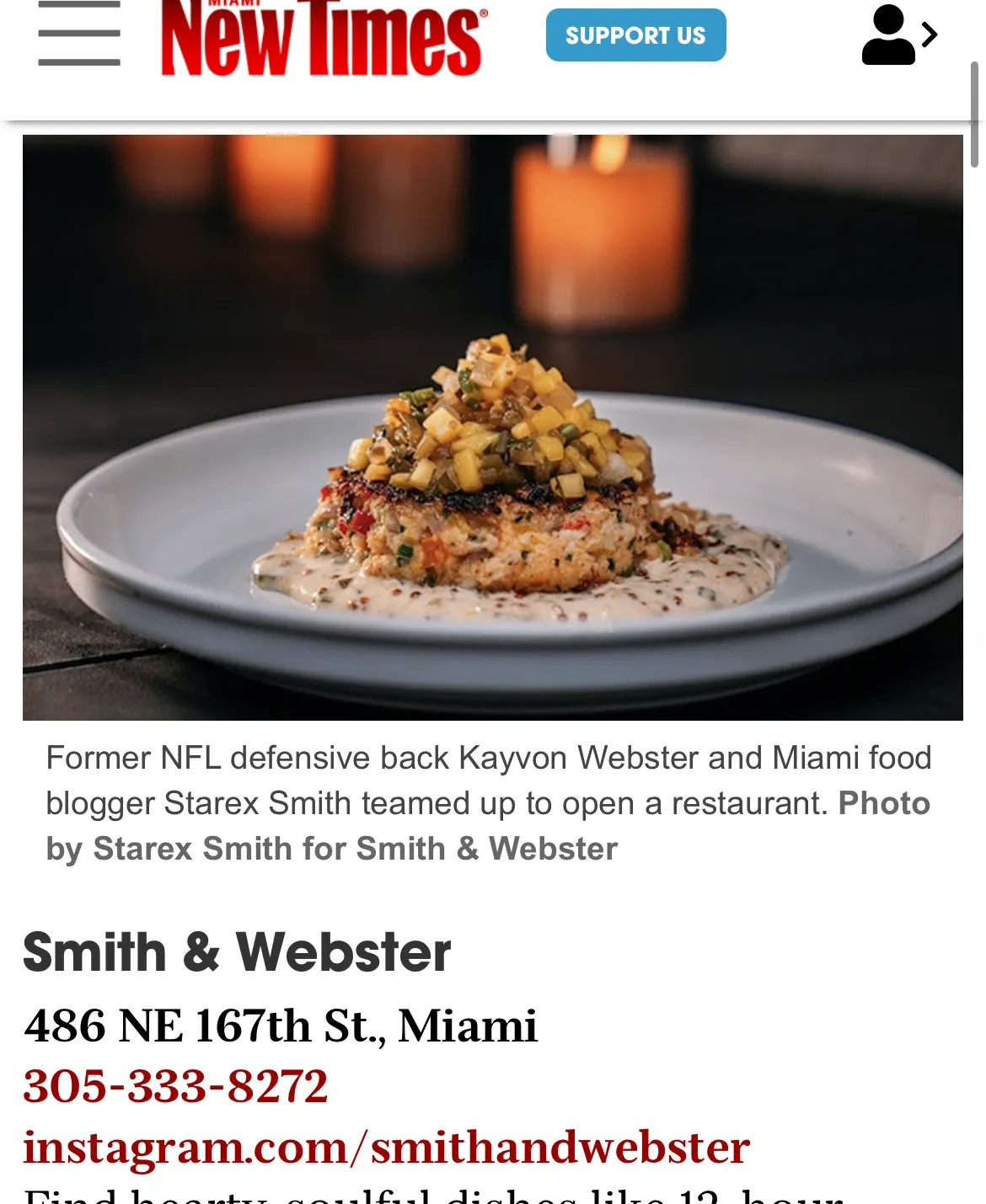 New Miami Times Article